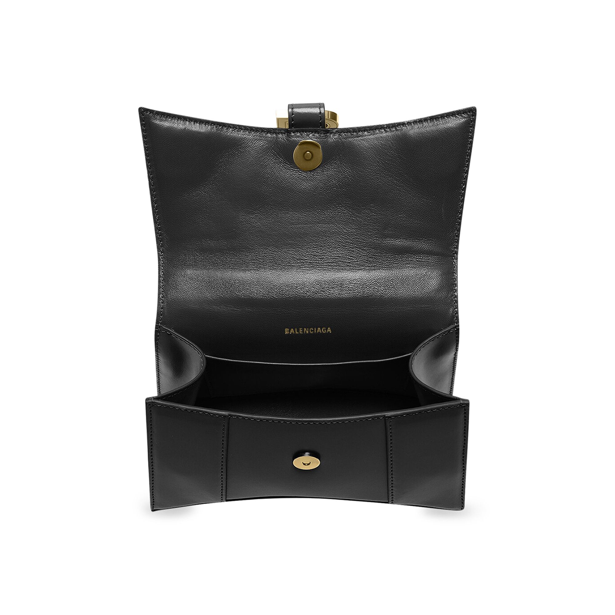 BALENCIAGA｜ (592833 1QJ4M 1000) Buy Balenciaga Hourglass XS Top Handle Bag 'Black' - 592833