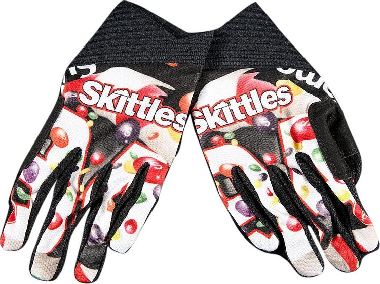 Supreme x Skittles x Castell Cycling Gloves 'White'