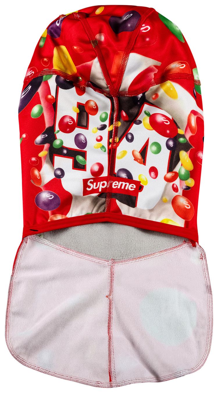 Supreme x Skittles x Castelli Balaclava Red