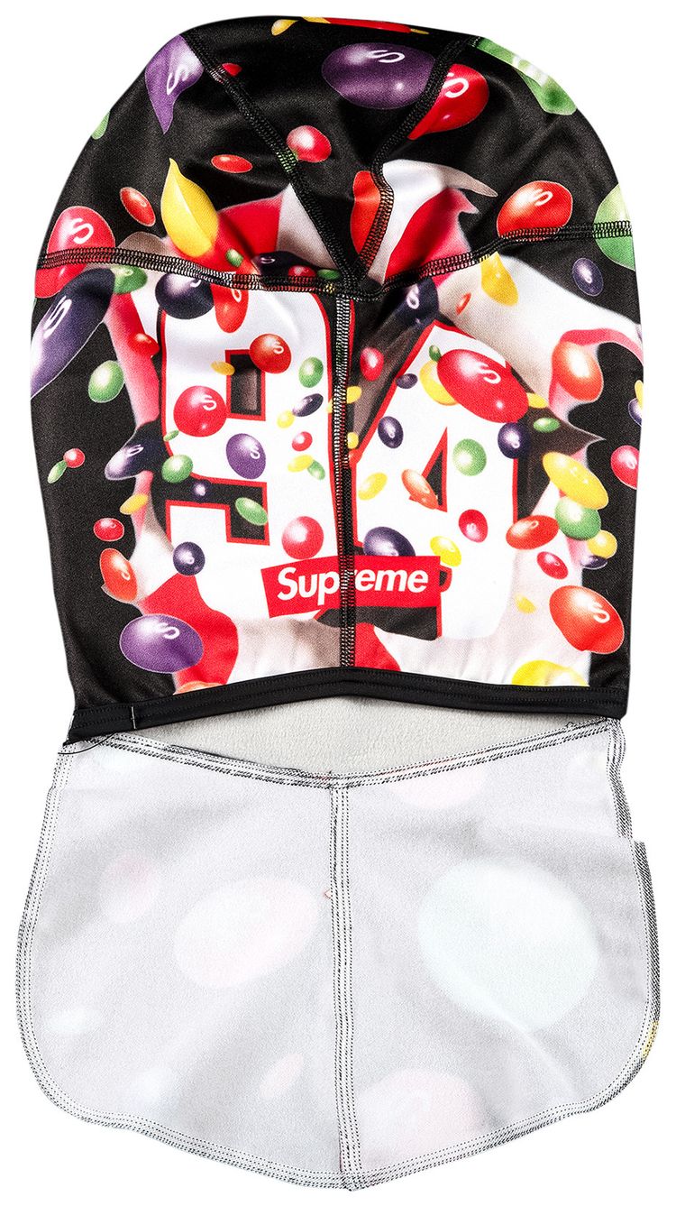 Supreme x Skittles x Castelli Balaclava Black