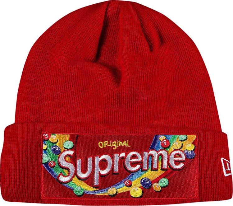 Supreme x New Era Skittles Beanie, brand new