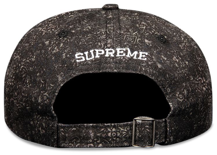 Supreme Liberty Floral 6 Panel Black