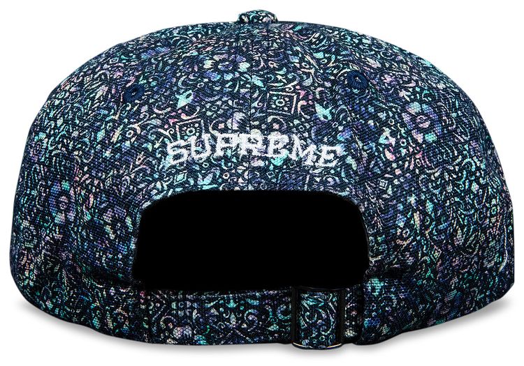 Supreme Liberty Floral 6 Panel Blue