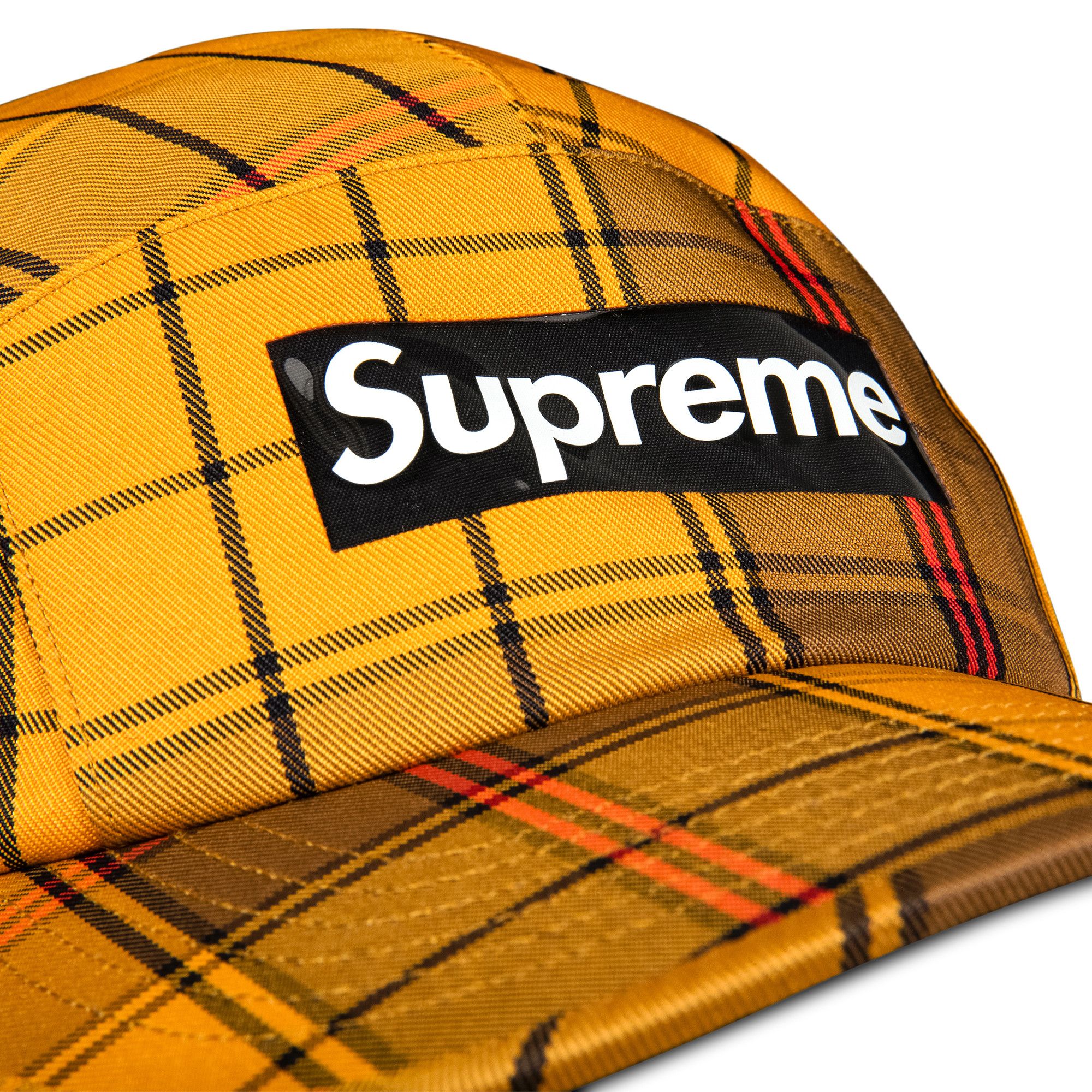 Plaid supreme hat best sale