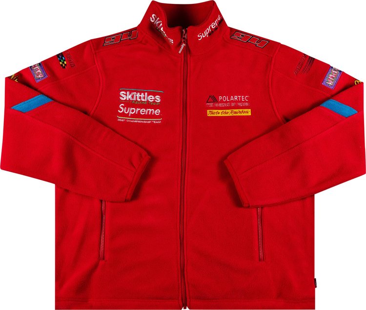 Supreme x Skittles x Polartec Jacket 'Red'