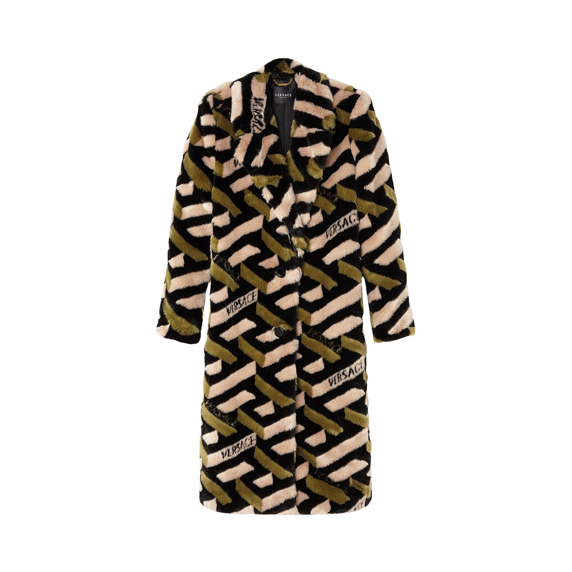 Versace sales mink coat
