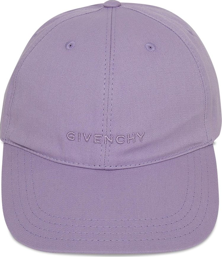 Givenchy Curved Cap With Embroided Logo 'Lilac'