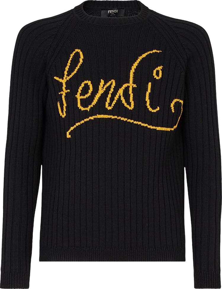Fendi Noel Fielding Print Knit 'Nero'