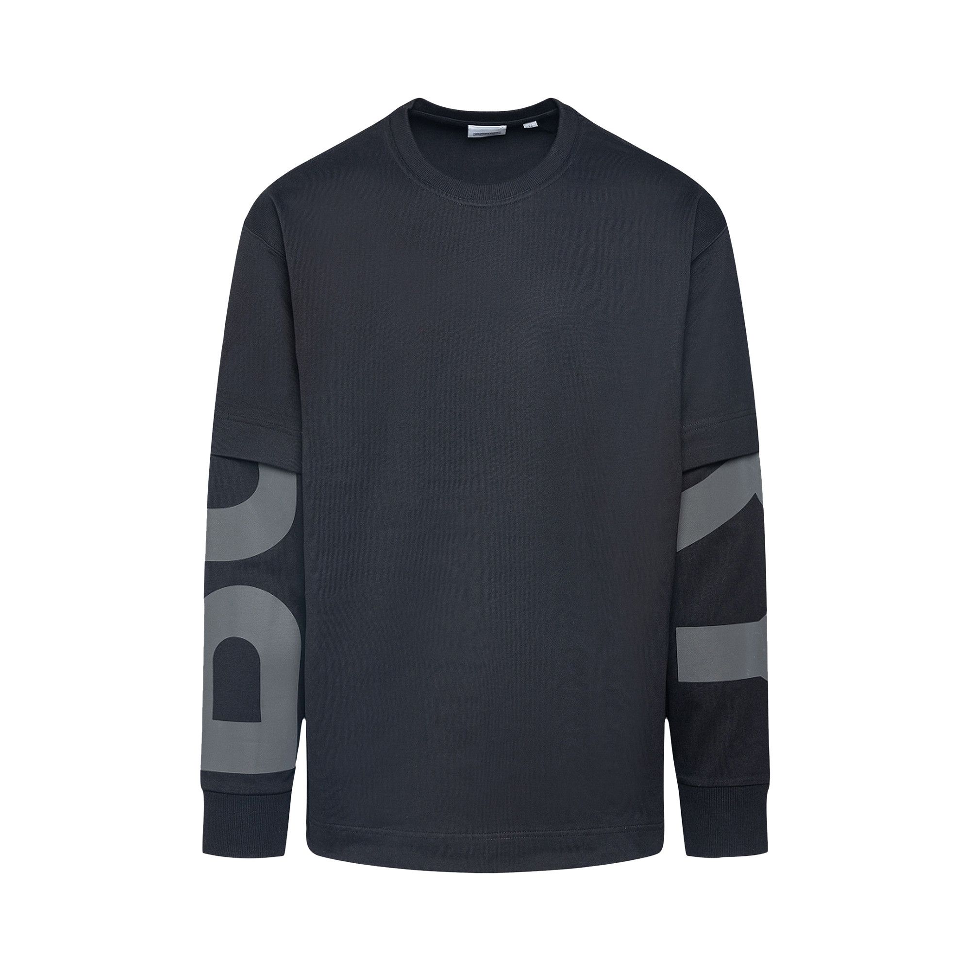 Buy Burberry Exploded Long Sleeve Tee Black 8045540 GOAT