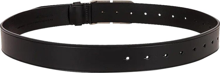 Balenciaga Hourglass Large Belt Black