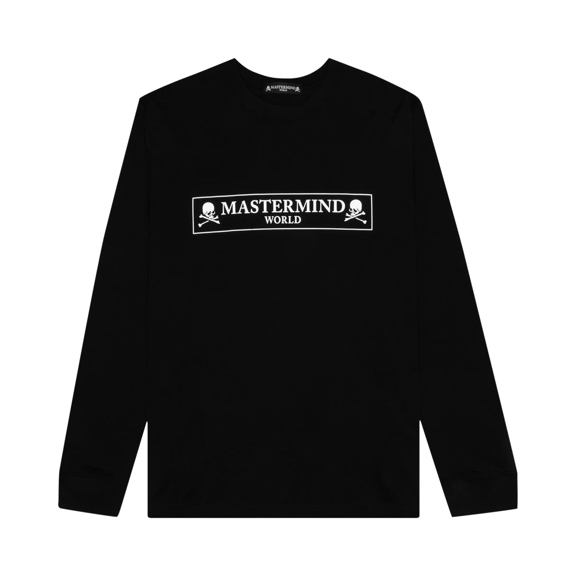Buy Mastermind World Boxed Logo Long-Sleeve Tee 'Black