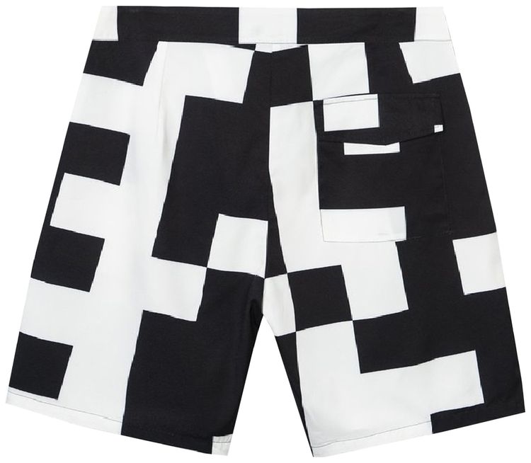 Anti Social Social Club Kook Board Shorts BlackWhite