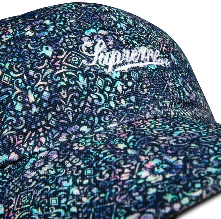 Supreme Liberty Floral 6 Panel Blue