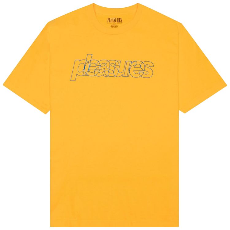 Pleasures Flight Tee Gold