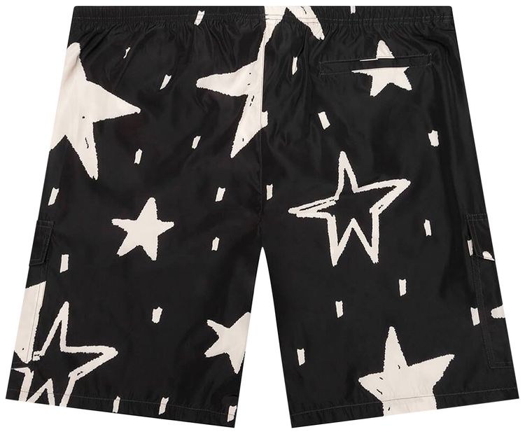 Palm Angels Night Sky Swim Short BlackWhite