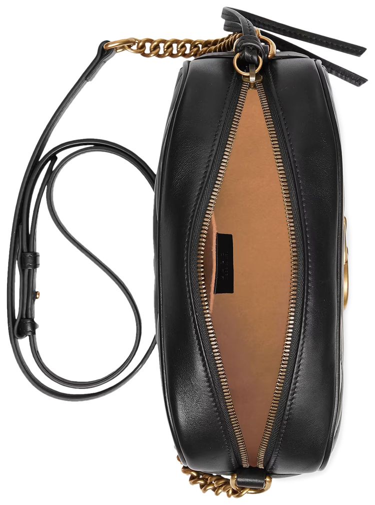 Gucci GG Marmont Small Matelasse Shoulder Bag Black