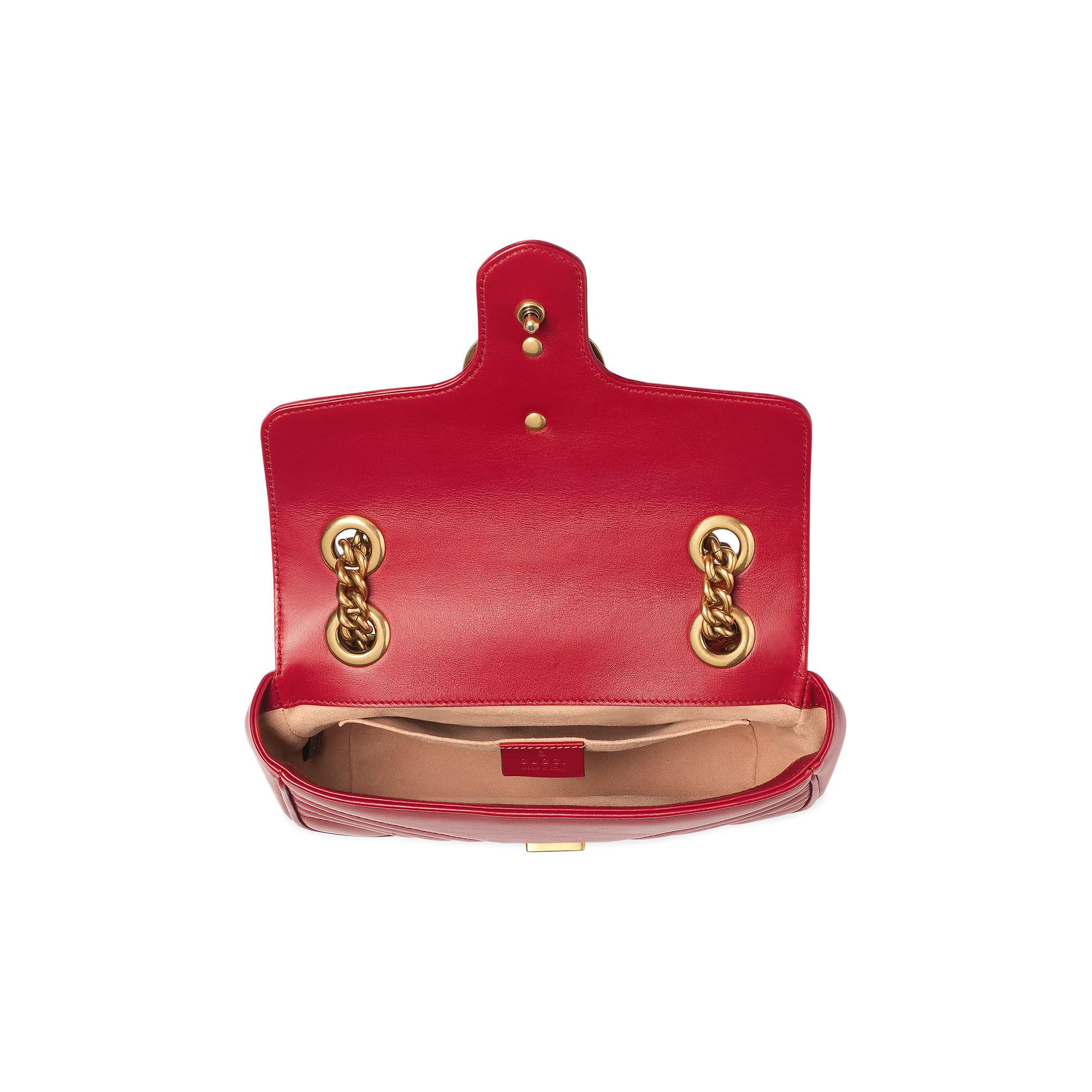 Buy Gucci GG Marmont Matelassé Mini Bag 'Red' - 446744 DTDIT 6433