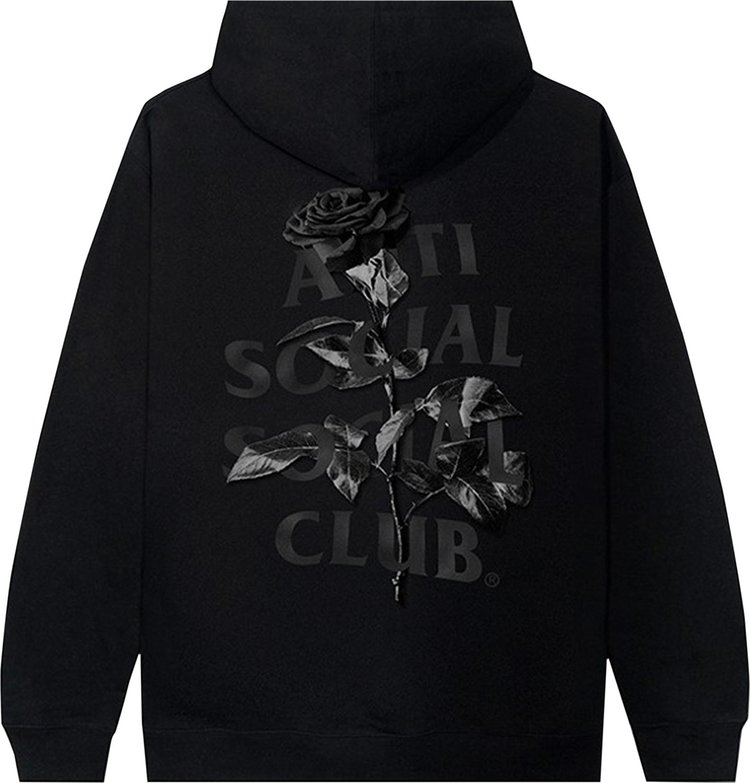 Anti Social Social Club Hello Rose Hoodie Black