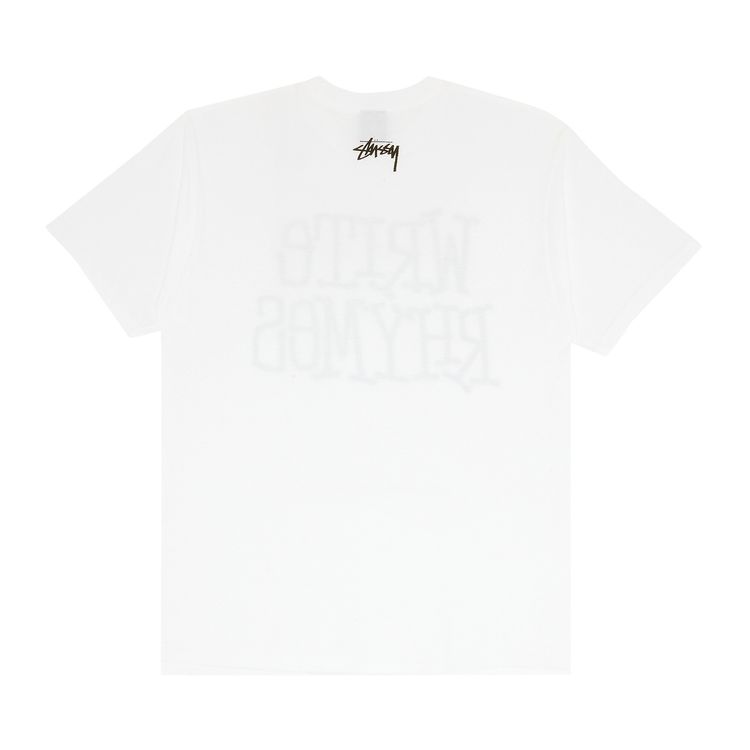 Stussy Write Rhymes White