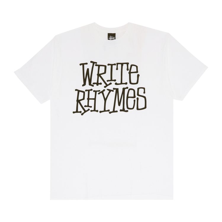 Stussy Write Rhymes White
