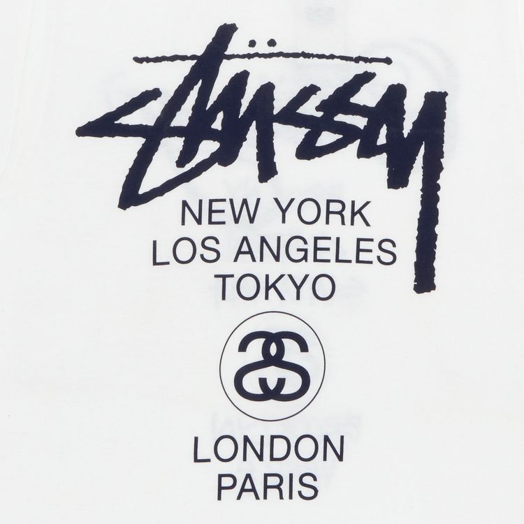 Stussy World Tour Tee White