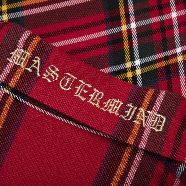 Mastermind Japan Reversible Shirt Red Tartan Plaid