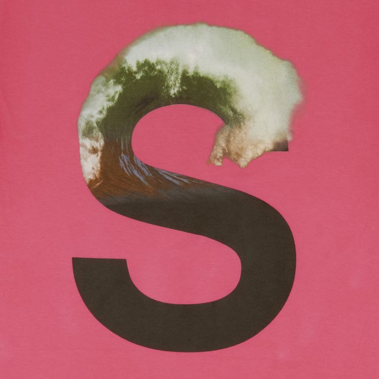 Stussy Tidal S Tee Pink