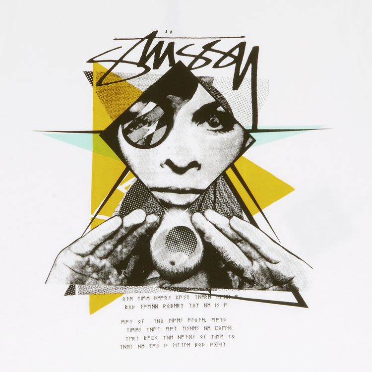 Stussy The Time And Space Machine Tee White
