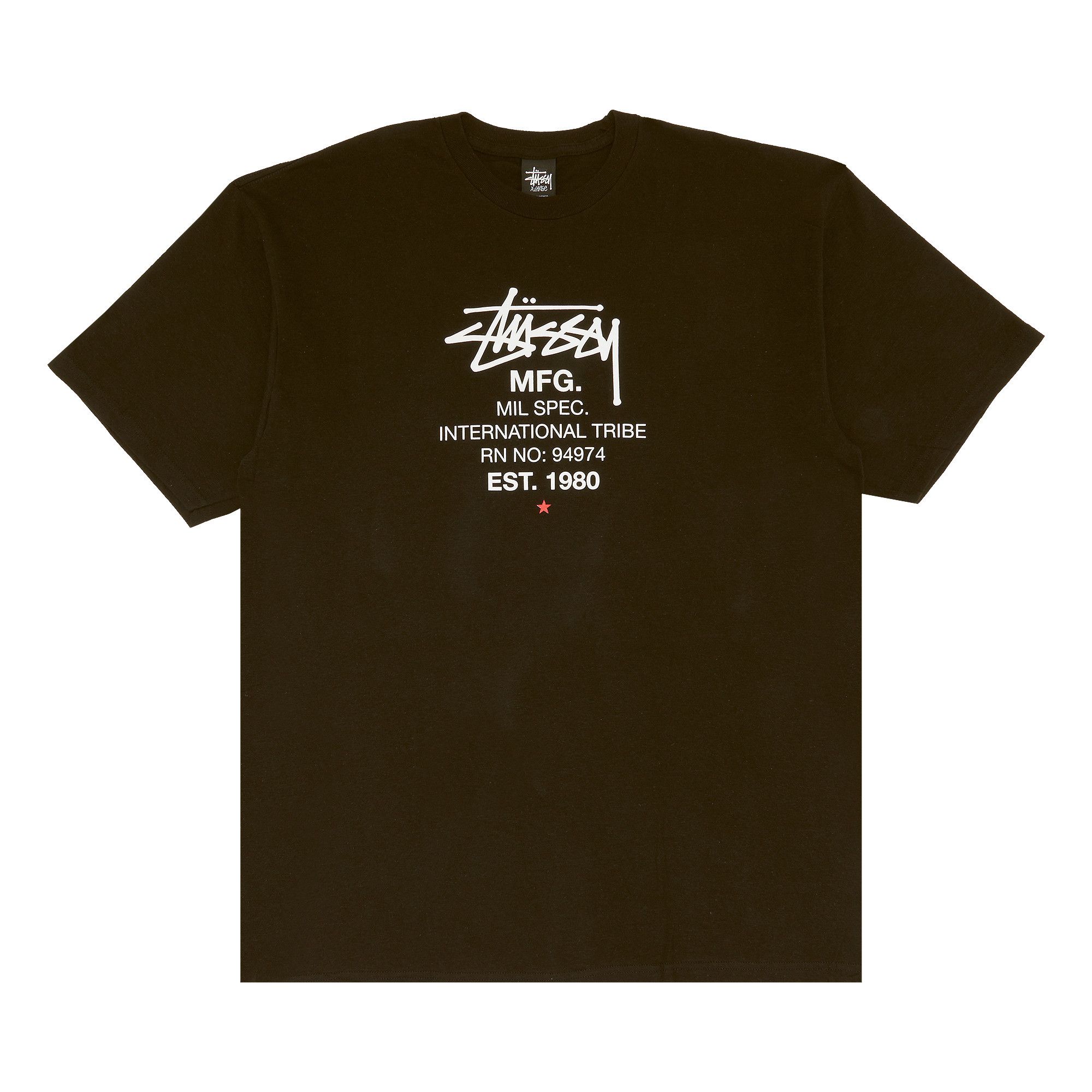 ★送料・関税込★Stussy★INTERNATIONAL TRIBE TEE★BLACK Buy Stussy MFG International Tribe Tee 'Black' - 0535