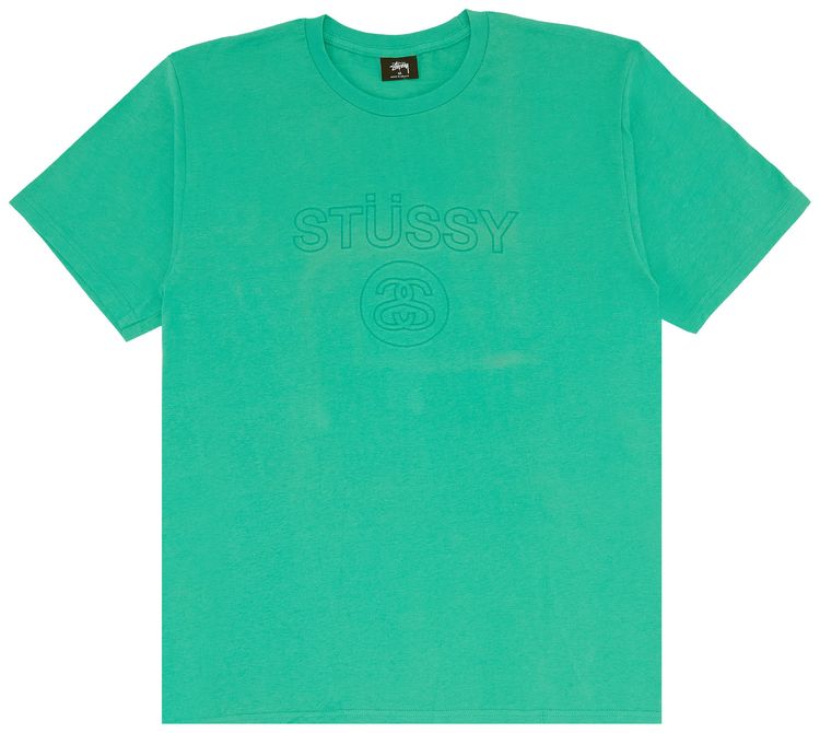 Stussy Link EMB Tee Green