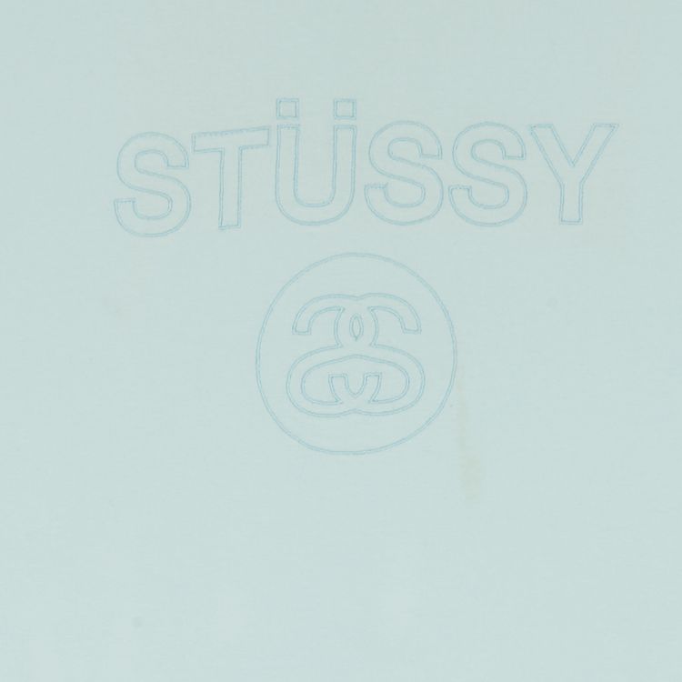 Stussy Link EMB Tee Light Blue