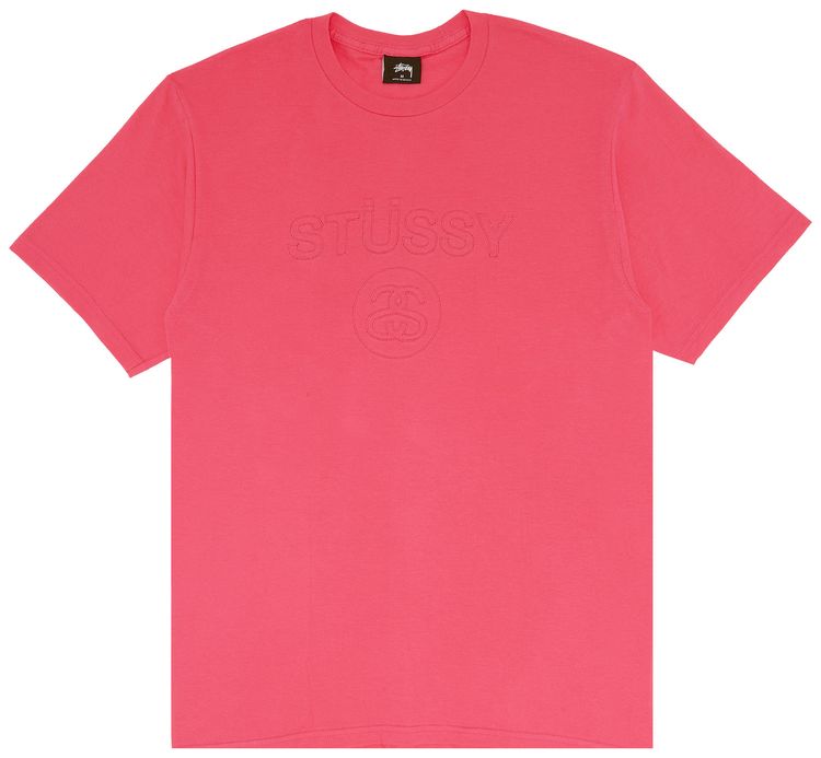Stussy Link EMB Tee Pink
