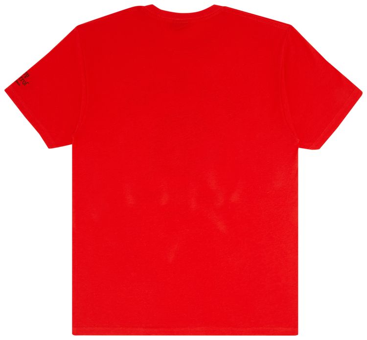 Stussy Stay Hungry Tee Brite Red
