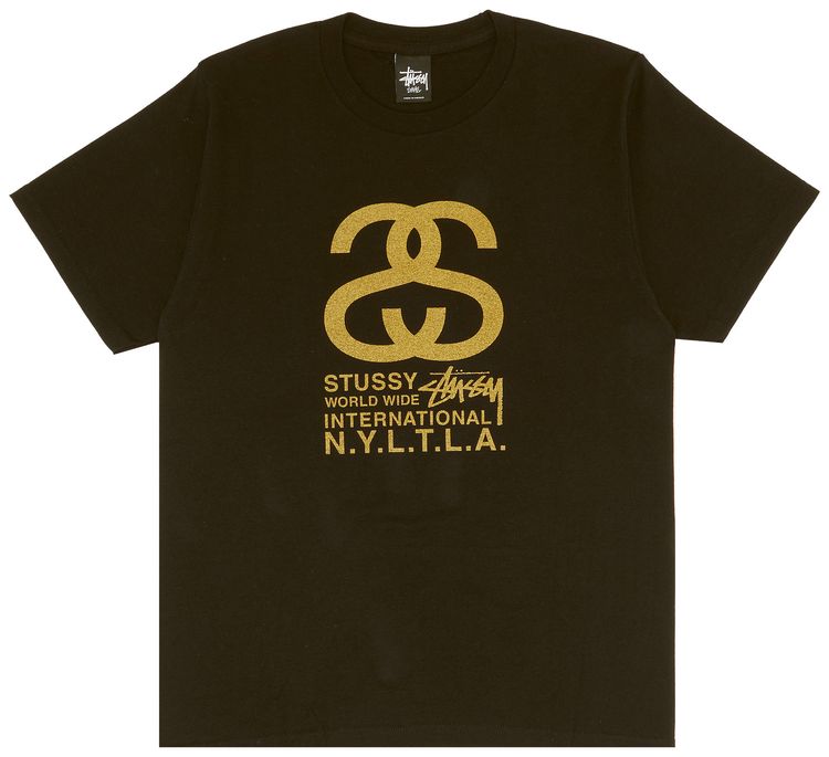 Stussy SS International Tee Black