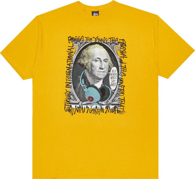 Stussy Posse The Young The Frost Tee 'Yellow'