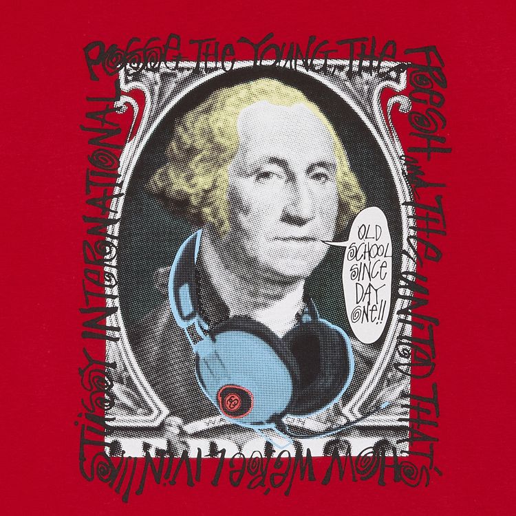 Stussy Posse The Young The Frost Tee Red