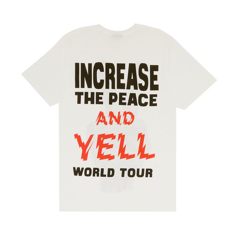 Stussy Peace Hand Tee White