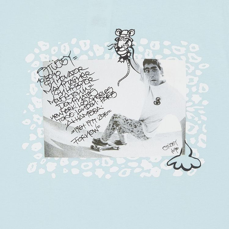 Stussy Lance Tee Light Blue