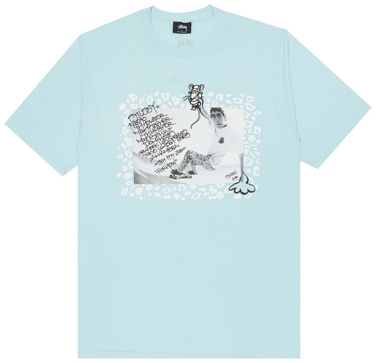 Stussy Lance Tee Light Blue