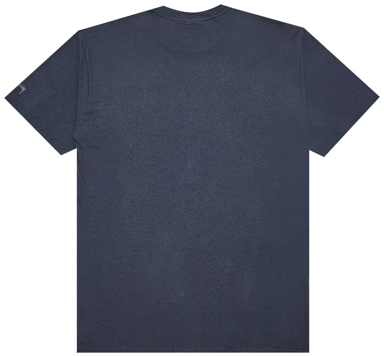 Stussy LA Pool Service Tee Navy