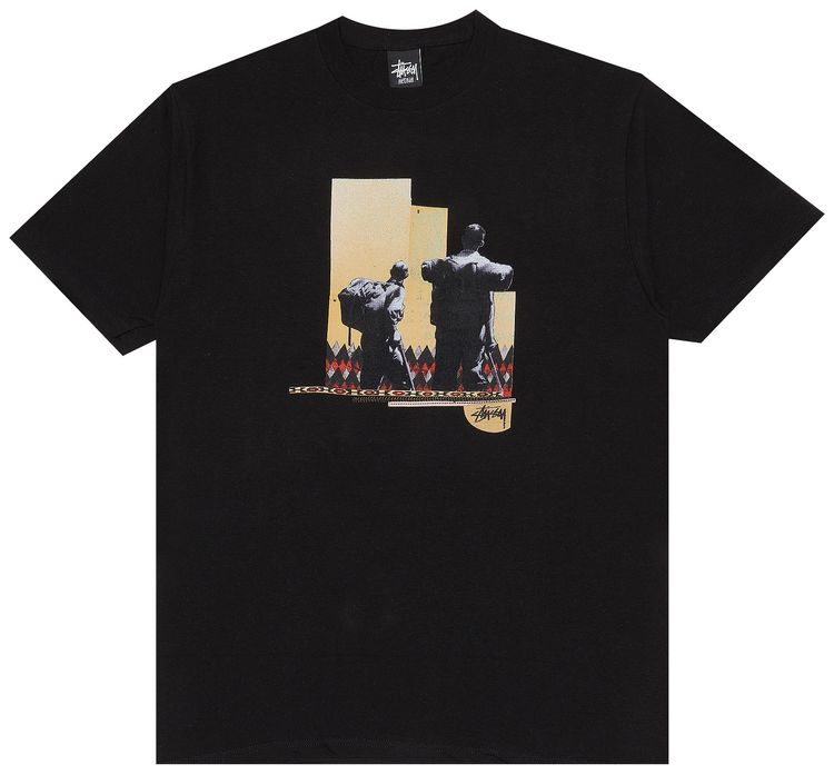Stussy Hiking Tee Black