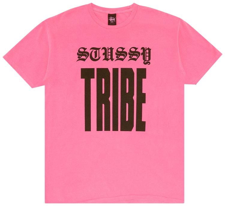 Stussy Destroy 8 Tee Neon Pink