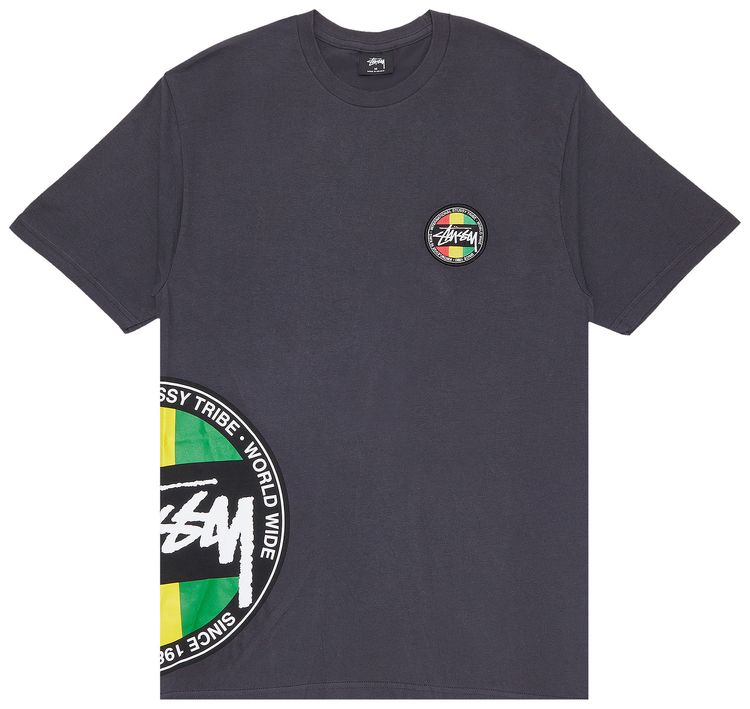 Stussy Big Dot Tee Charcoal