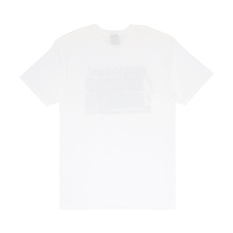 Stussy Beach Crew Tee White
