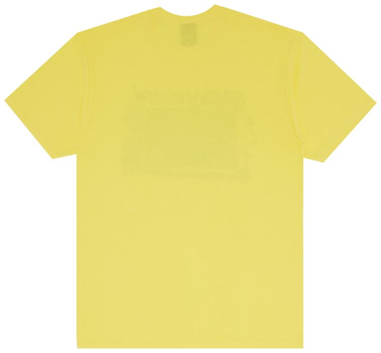 Stussy Beach Crew Tee Yellow