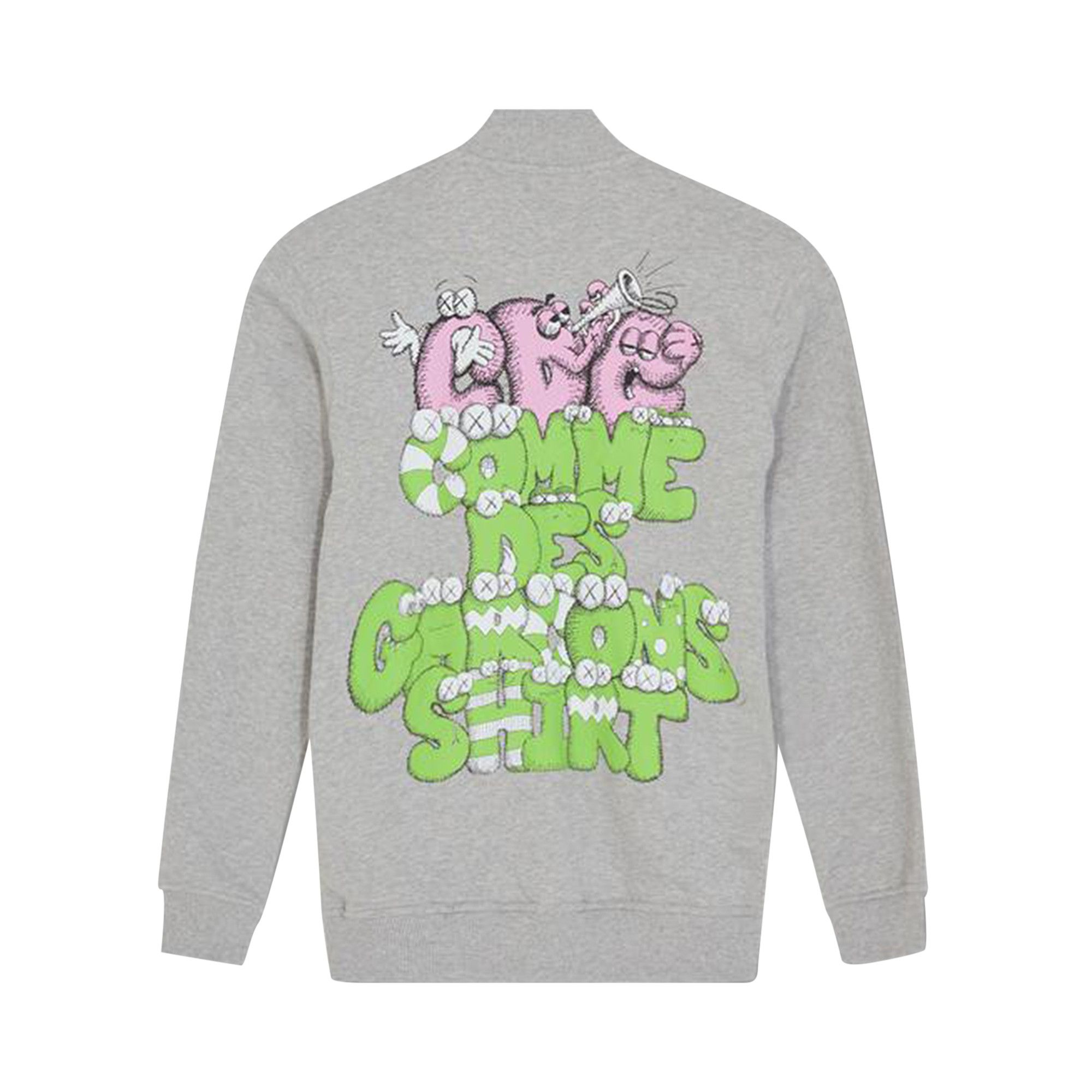 本物品質の Buy FH - 'Grey' Jacket Up Zip KAWS x SHIRT Garçons des Comme トップス