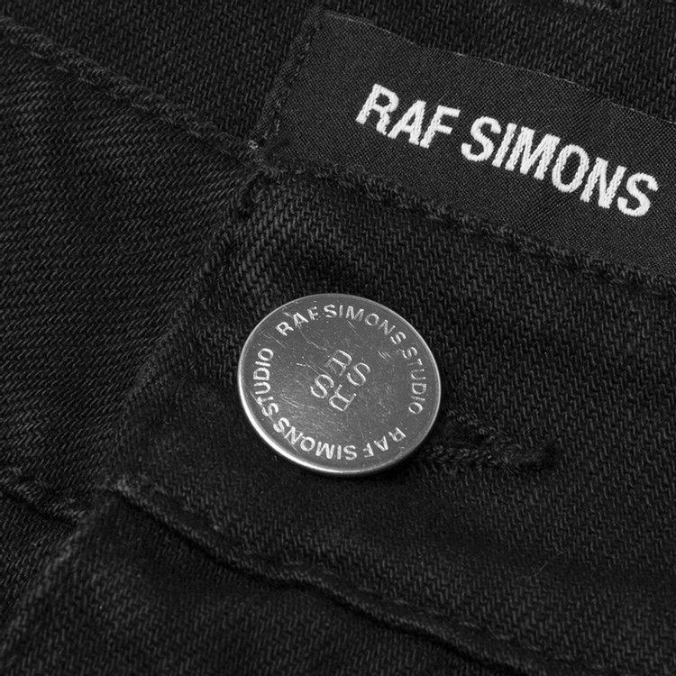 Raf Simons Denim Workwear Pants Black