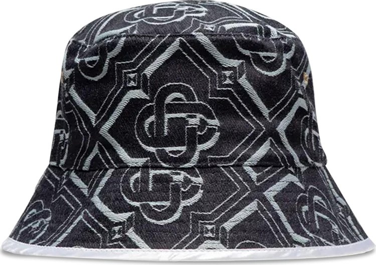 Casablanca Monogram Denim Bucket Hat 'Denim'