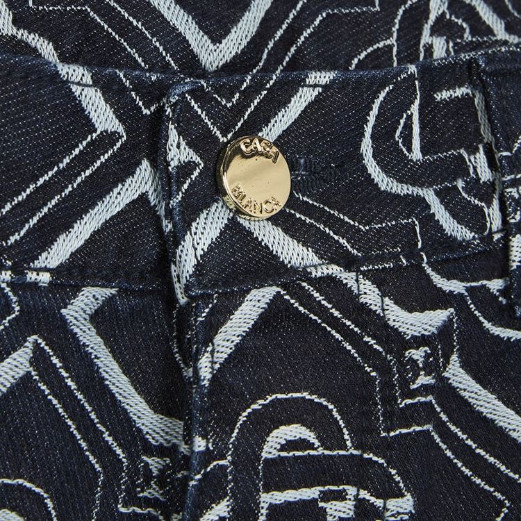 Casablanca Monogram Classic Denim Jean Denim