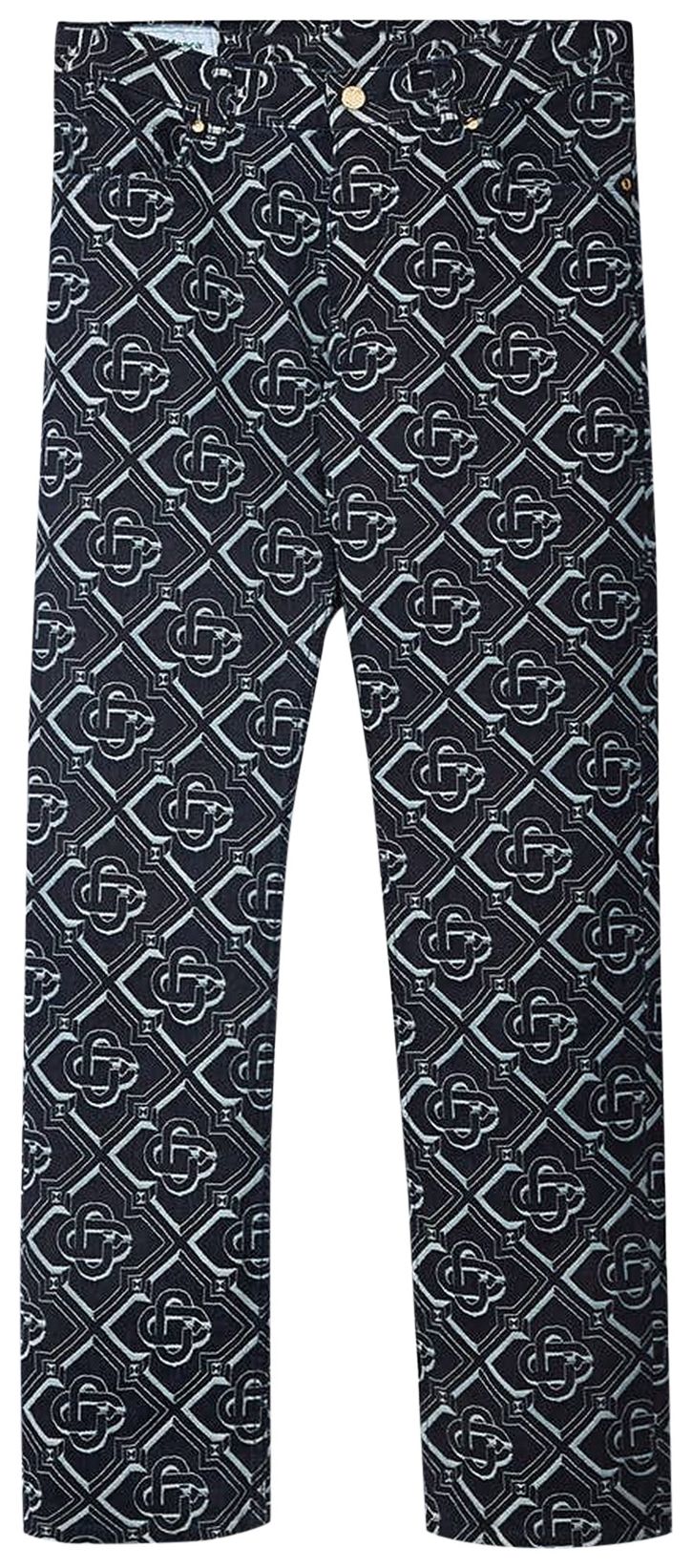 Casablanca Monogram Classic Denim Jean Denim